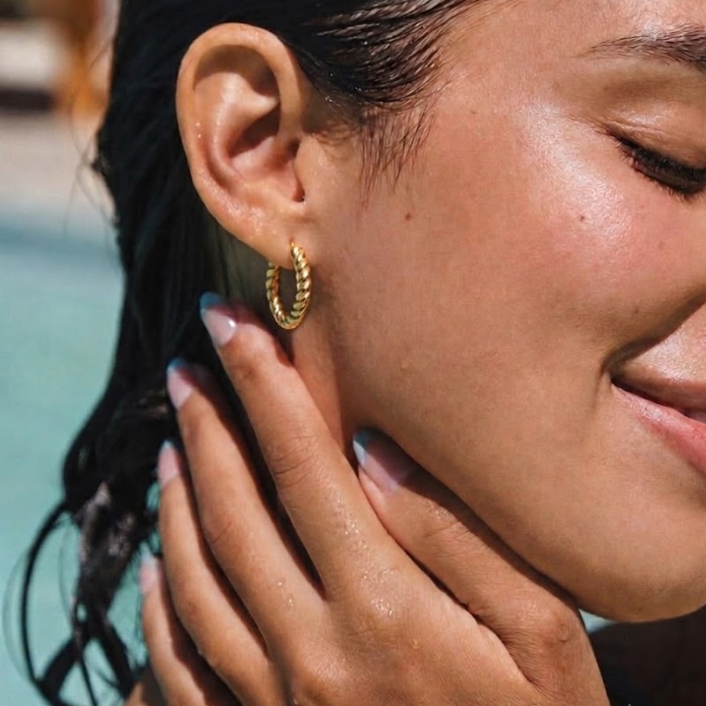 Twisted Rope Hoops