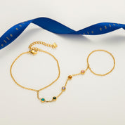 Gem Drop Hand Chain