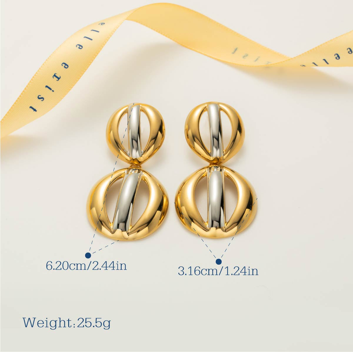 Geometric Statement Earrings
