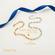 Dual-Tone Link Chain Choker