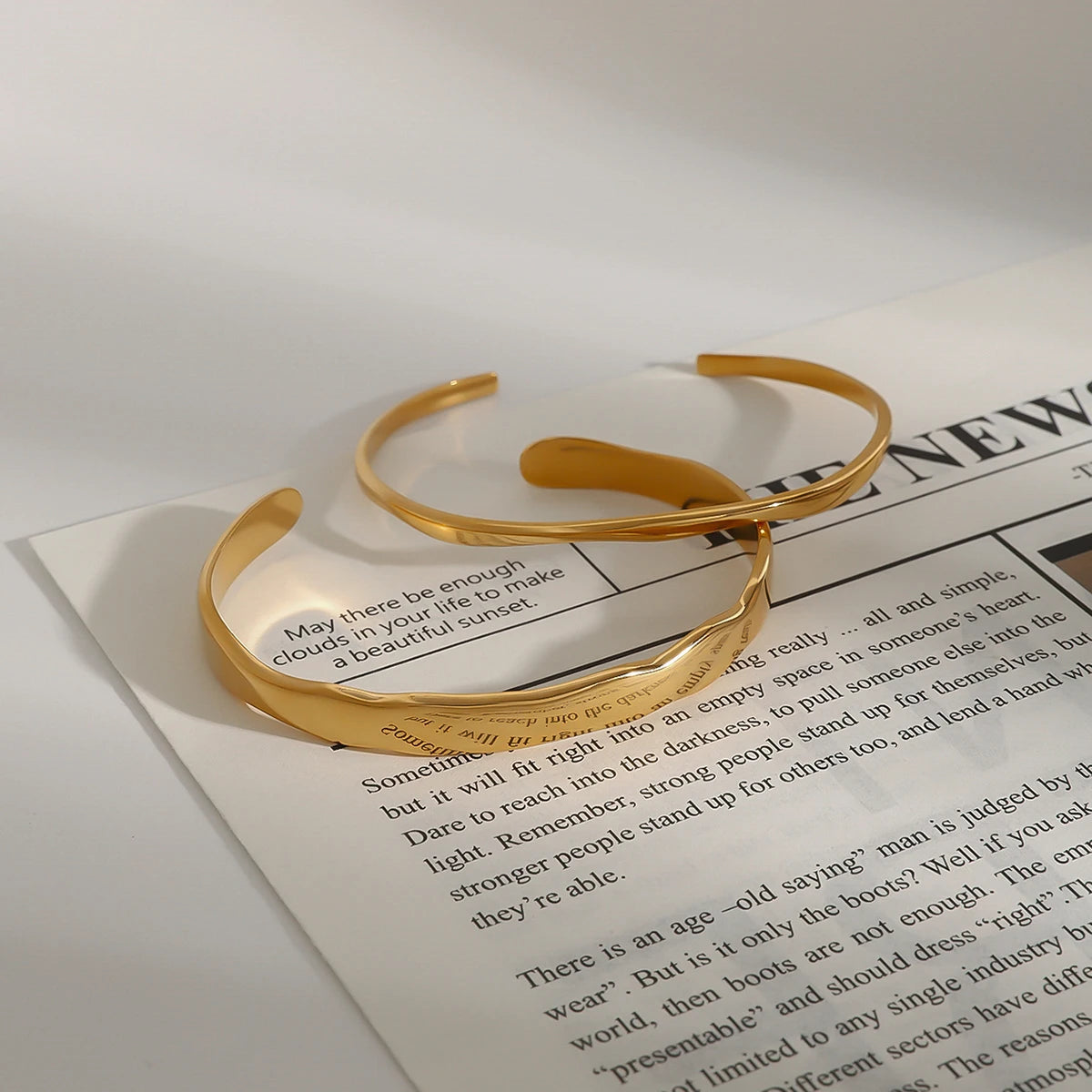 Wavy Cuff Bracelet