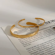 Wavy Cuff Bracelet