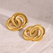 Interlocking Knot Earrings
