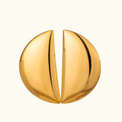 Split Moon Earrings