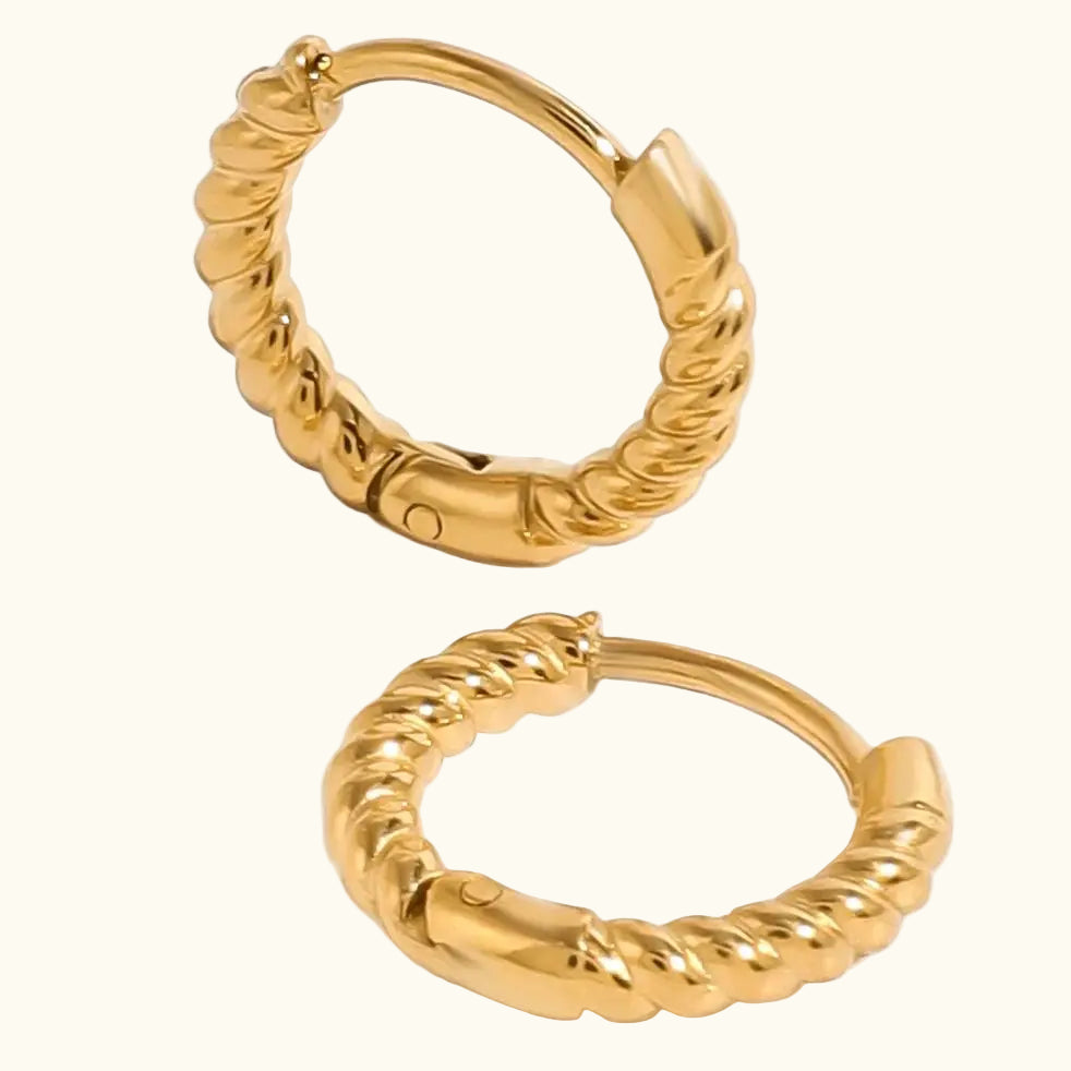 Twisted Rope Hoops