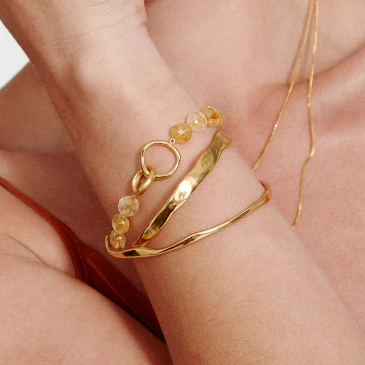 Wavy Cuff Bracelet
