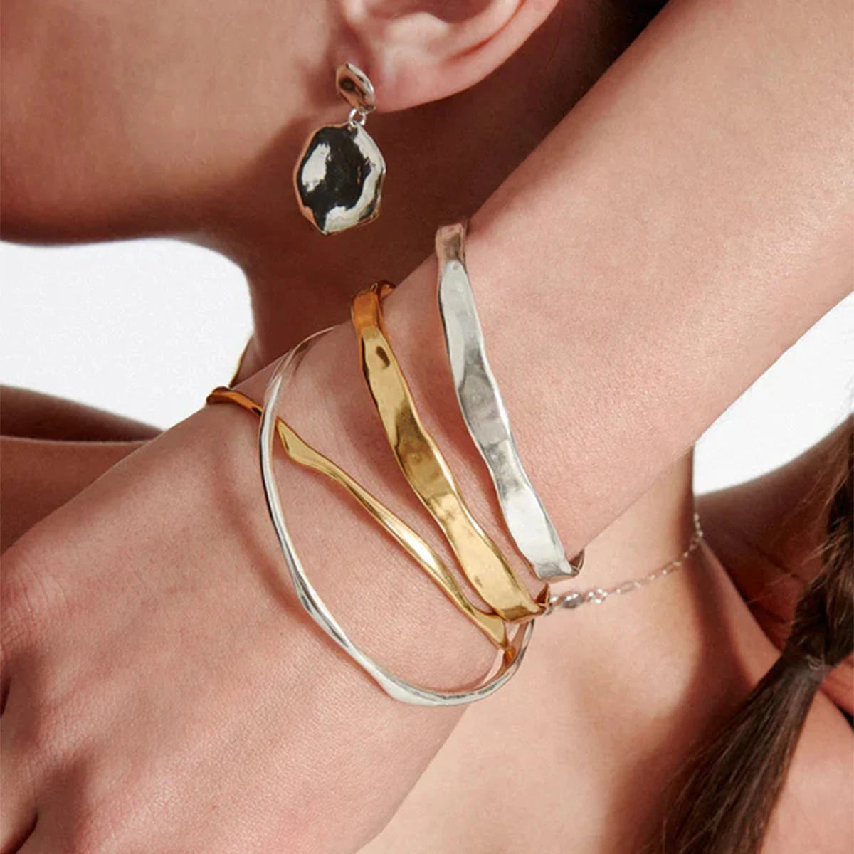 Wavy Cuff Bracelet