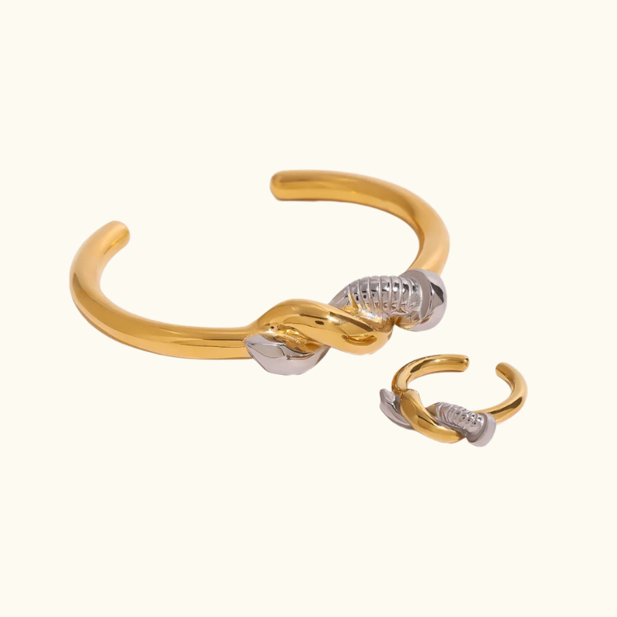 Duality Twist Bangle