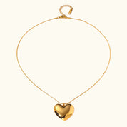 Minimalist Heart Pendant Necklace